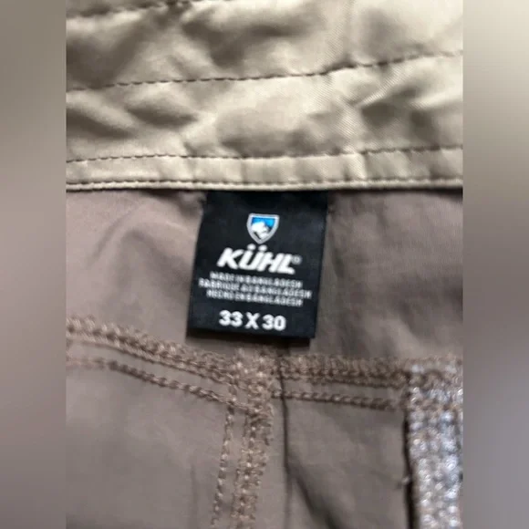 Men’s Kuhl RENEGADE™ PANT Khaki Size 33 X 30 #5120 - Picture 5 of 9